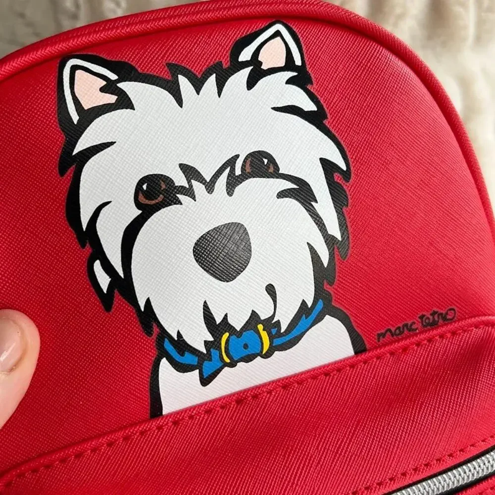 Marc Tetro Westie Red Backpack